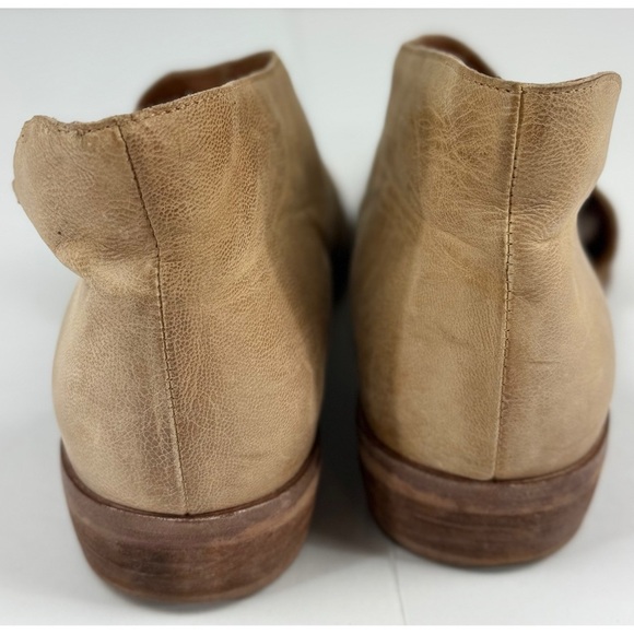 Free People Royale Beige Leather Pointed Toe Flats, size 8.5 / 39 - Picture 6 of 8